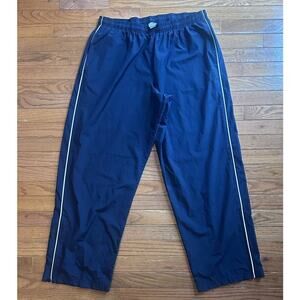 Champion Wind Breaker pants mens XL 100% Polyester Blue
